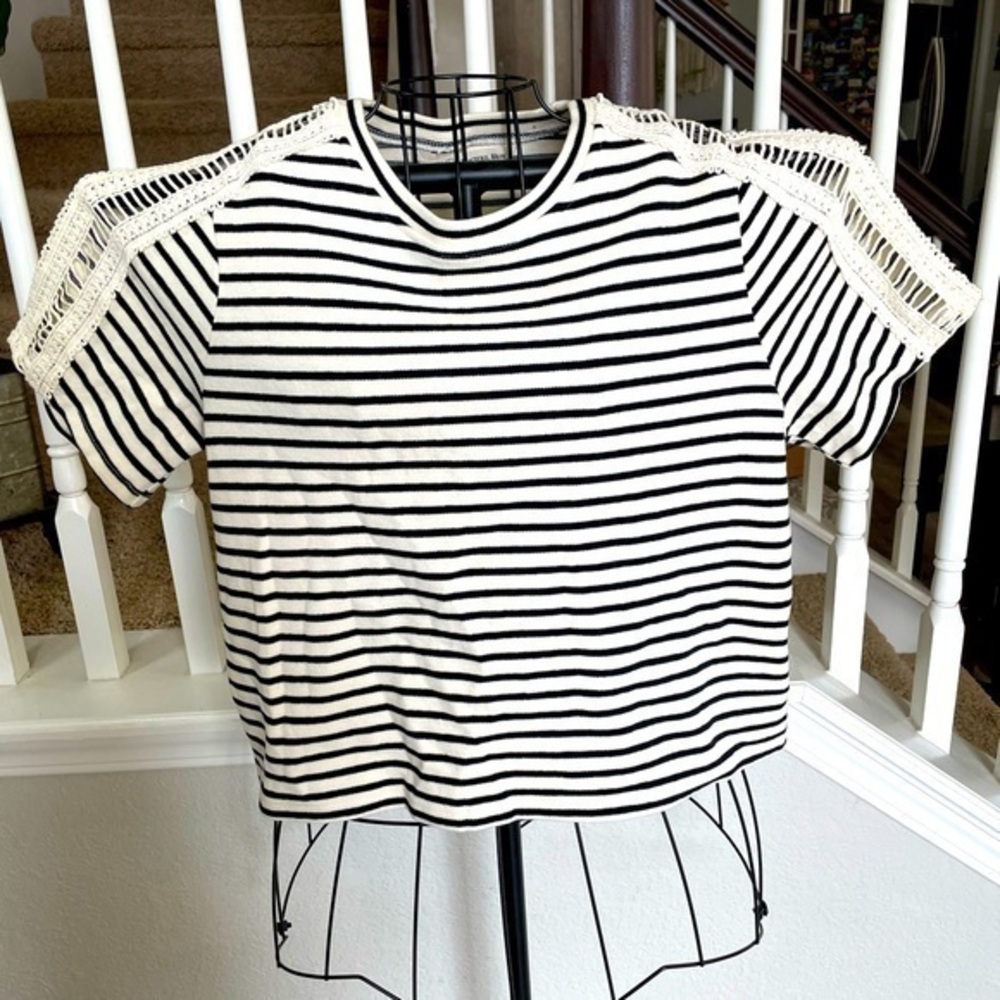 RACHEL Rachel Roy Open Back Knit Top
